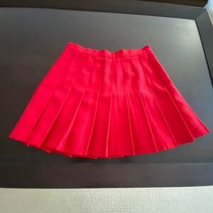 Skyr Red Tennis Skirt, Size 10